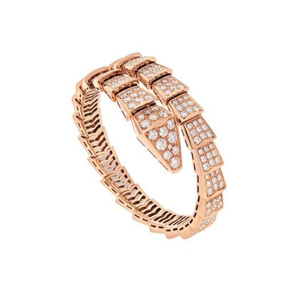 [Lume Jewelry]SERPENTI BRACELET 8MM PINK GOLD DIAMOND