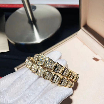 [Lume Jewelry]SERPENTI BRACELET 8MM GOLD DIAMOND