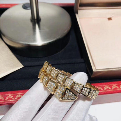 [Lume Jewelry]SERPENTI BRACELET 8MM GOLD DIAMOND