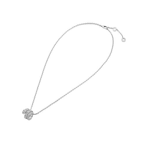 [Lume Jewelry]SERPENTI  NECKLACE DOUBLE RING DIAMOND
