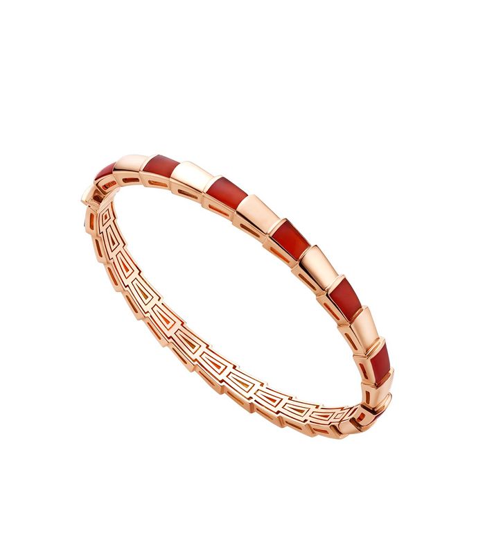 [Lume Jewelry]SERPENTI BRACELET PINK GOLD RUBELLITE