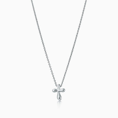 [Lume Jewelry]CROSS PENDANT MINI BARE CROSS NECKLACE