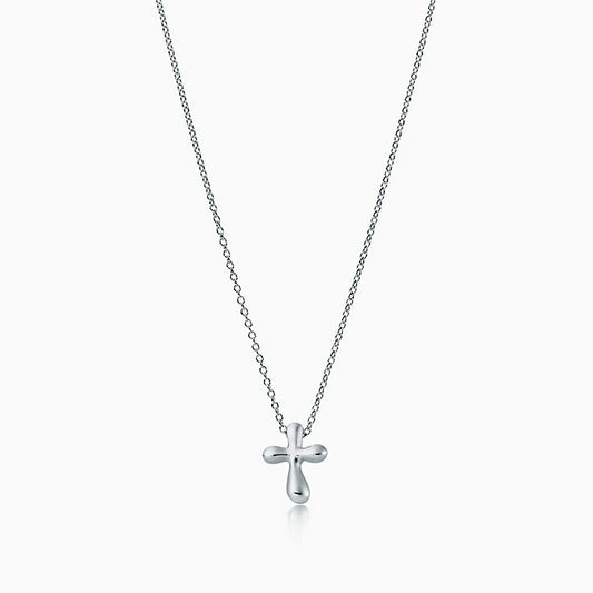 [Lume Jewelry]CROSS PENDANT MINI BARE CROSS NECKLACE