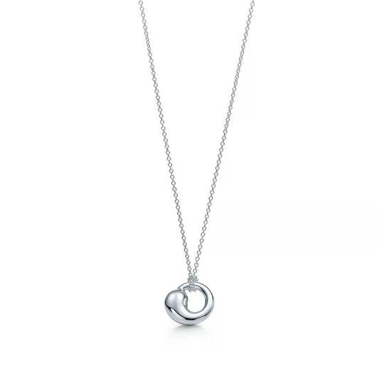 [Lume Jewelry]SNAIL PEDANT SILVER NECKLACE