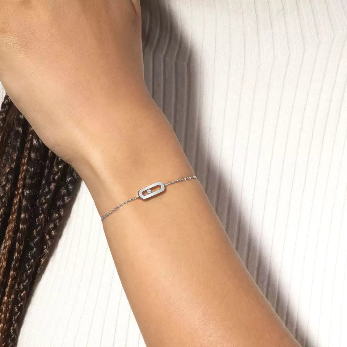 [Lume Jewelry]Move Uno Diamond Bracelet
