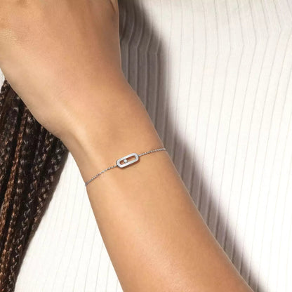 [Lume Jewelry]Move Uno Diamond Bracelet