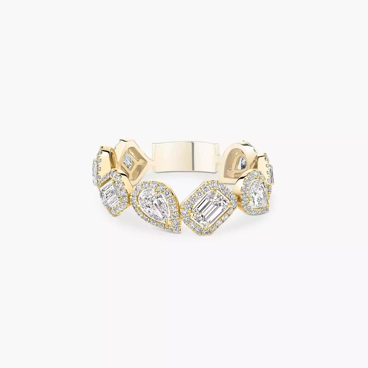 [Lume Jewelry]Diamond Wedding Ring My Twin