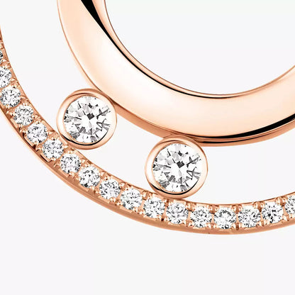 [Lume Jewelry]Move Romane Small Diamond Hoop Earrings