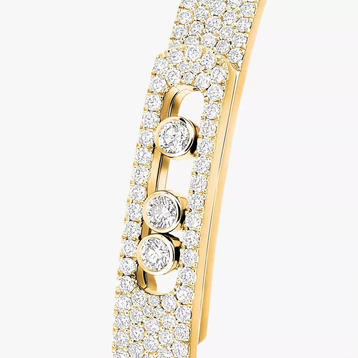 [Lume Jewelry]Move Noa Full Pavé Diamond Bangle Bracelet