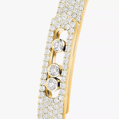 [Lume Jewelry]Move Noa Full Pavé Diamond Bangle Bracelet