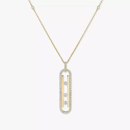 [Lume Jewelry]Diamond Necklace Move 10Th