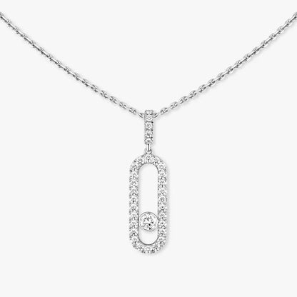 [Lume Jewelry]Move Uno Diamond Necklace in Rose Gold