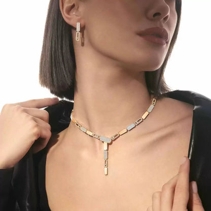 [Lume Jewelry]Imperial Move SM Diamond Earrings