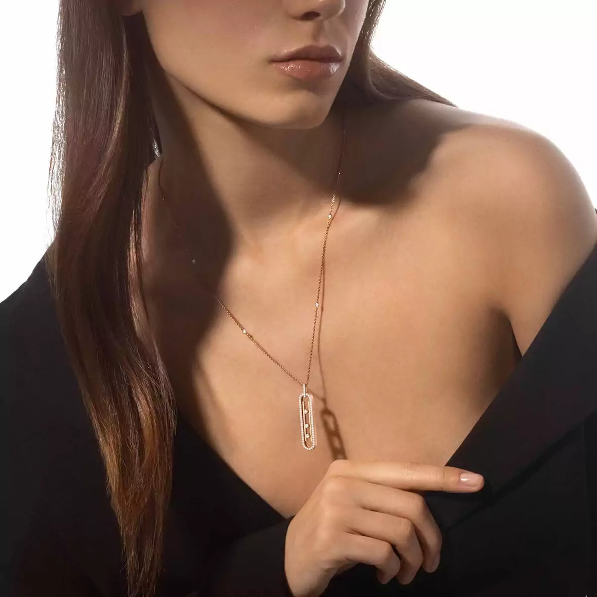 [Lume Jewelry]Diamond Necklace Move 10Th