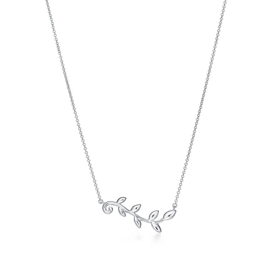 [Lume Jewelry]PALOMA PICASSO STERLING SILVER OLIVE BRANCH NECKLACE