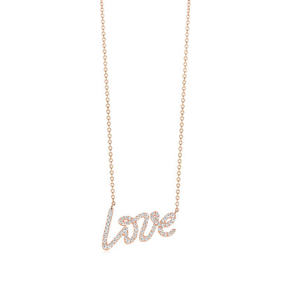 [Lume Jewelry]PALOMA S GRAFFITI LOVE NECKLACE DIAMOND
