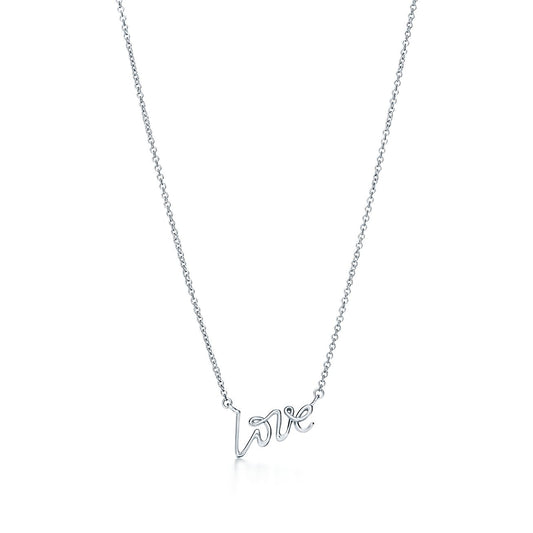[Lume Jewelry]PALOMA S GRAFFITI LOVE NECKLACE