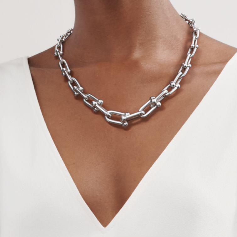 [Lume Jewelry]HARDWEAR SILVER CHOKER