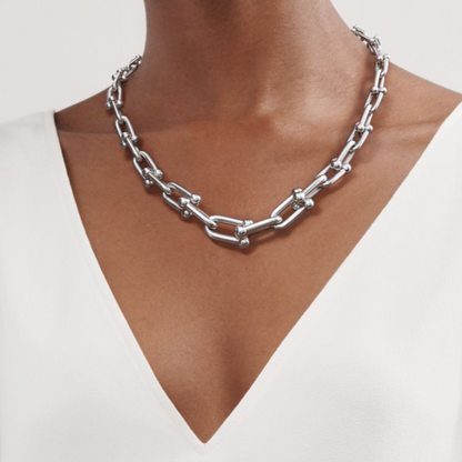 [Lume Jewelry]HARDWEAR SILVER CHOKER
