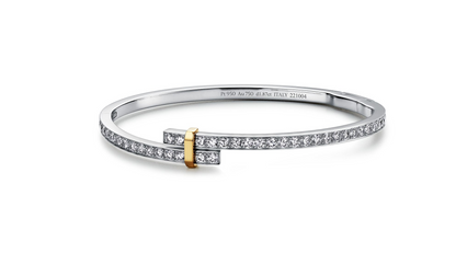 [Lume Jewelry]EDGE DIAMOND GOLD SILVER BRACELET