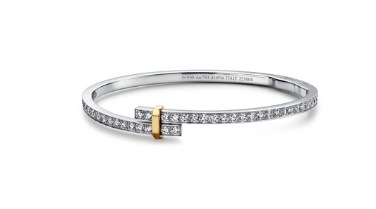 [Lume Jewelry]EDGE DIAMOND GOLD SILVER BRACELET