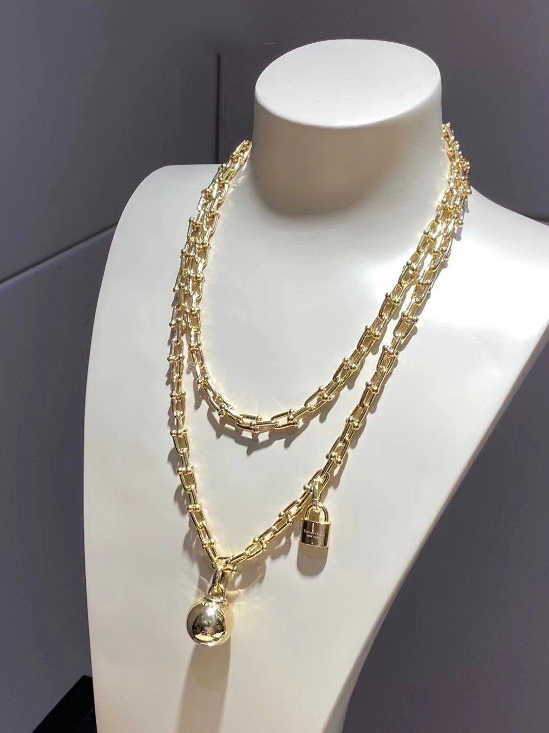 [Lume Jewelry]HARDWEAR WRAP NECKLACE
