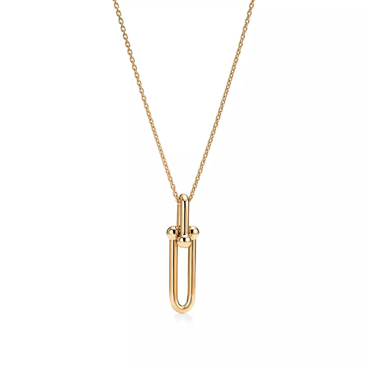 [Lume Jewelry]HARDWEAR GOLD DROP PEDANT NECKLACE