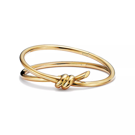 [Lume Jewelry]KNOT DOUBLE ROWS BRACELET