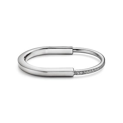 [Lume Jewelry]LOCK BRACELET DIAMOND