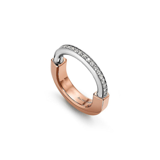 [Lume Jewelry]LOCK DIAMOND RING