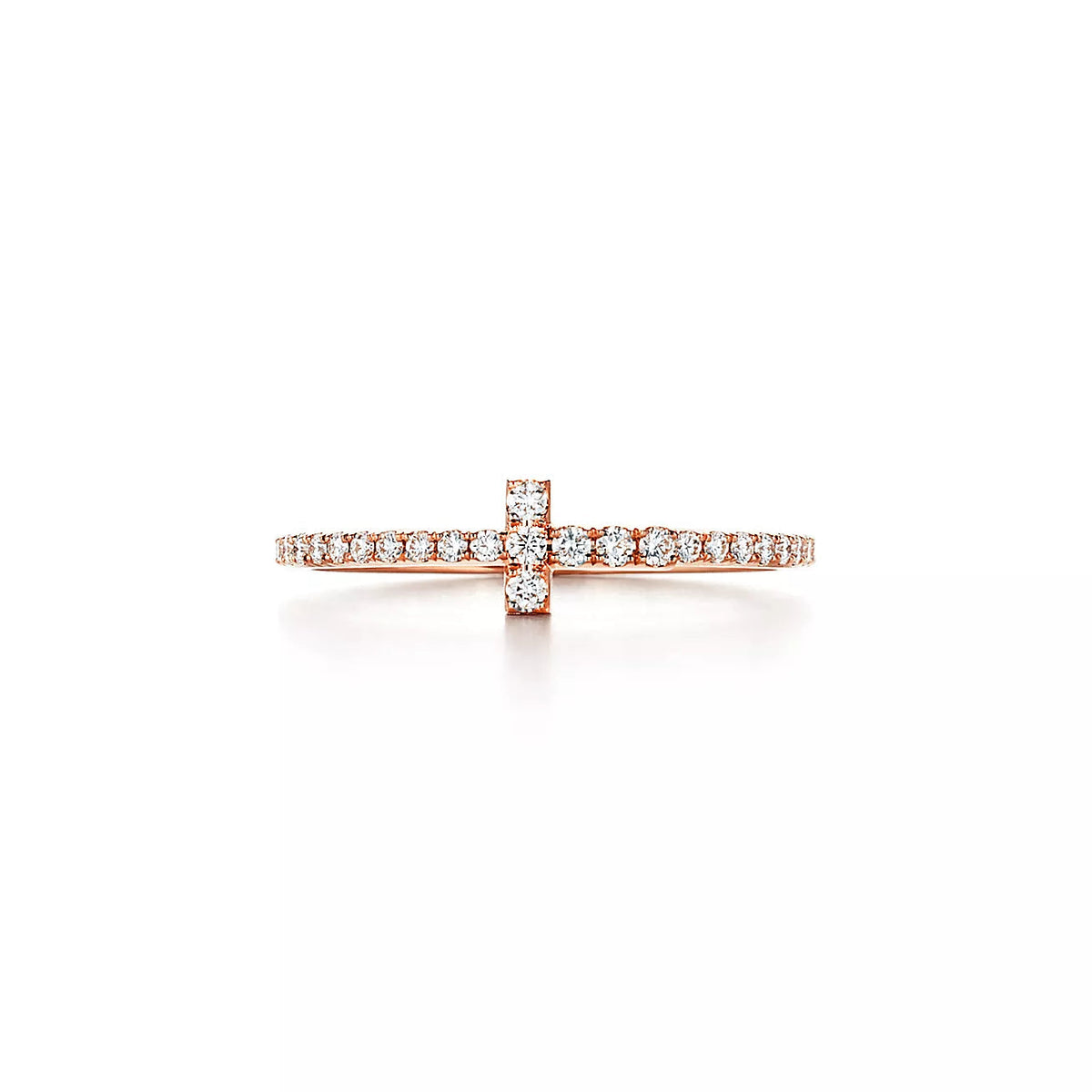 [Lume Jewelry]T RING DIAMOND PINK GOLD