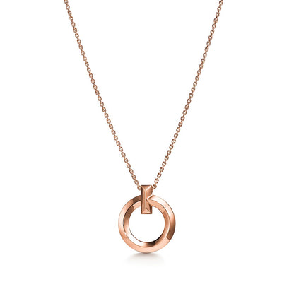 [Lume Jewelry]T1 CIRCLE MEDIUM NECKLACE