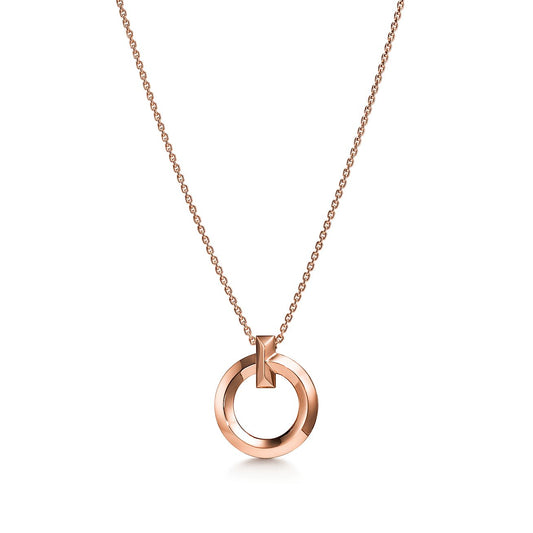 [Lume Jewelry]T1 CIRCLE MEDIUM NECKLACE