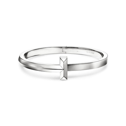 [Lume Jewelry]T1 WIDE HINGED BANGLE BRACELET