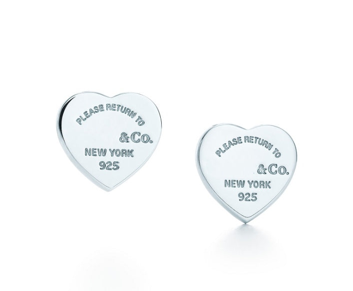 [Lume Jewelry]RETURN TO TIF LOVE SILVER EARRINGS