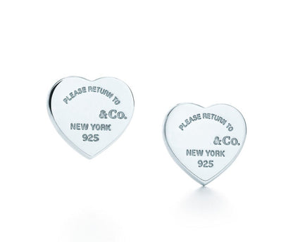 [Lume Jewelry]RETURN TO TIF LOVE SILVER EARRINGS