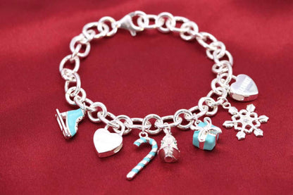 [Lume Jewelry]CHRISTMAS SILVER BRACELET
