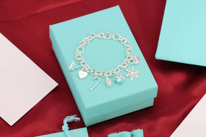 [Lume Jewelry]CHRISTMAS SILVER BRACELET