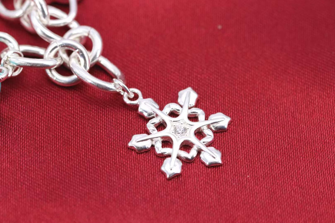 [Lume Jewelry]CHRISTMAS SILVER BRACELET