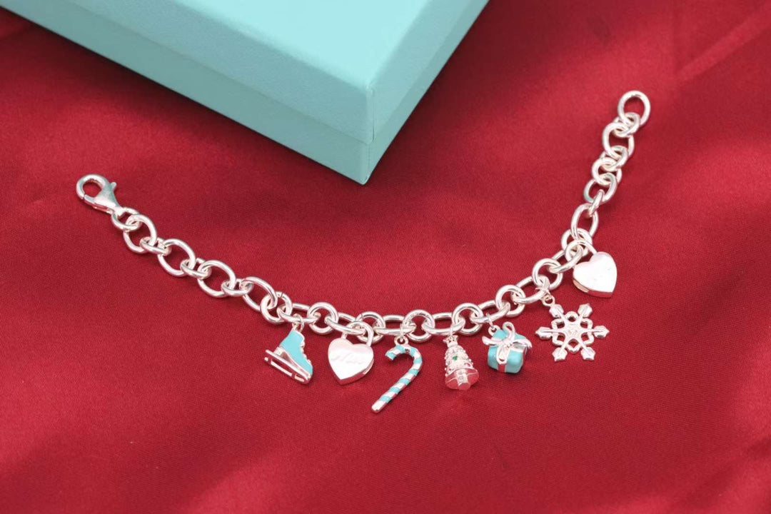 [Lume Jewelry]CHRISTMAS SILVER BRACELET