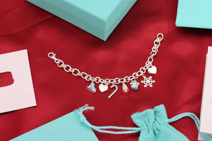 [Lume Jewelry]CHRISTMAS SILVER BRACELET