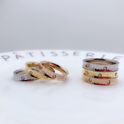 [Lume Jewelry]DOUBLE DIAMOND RING