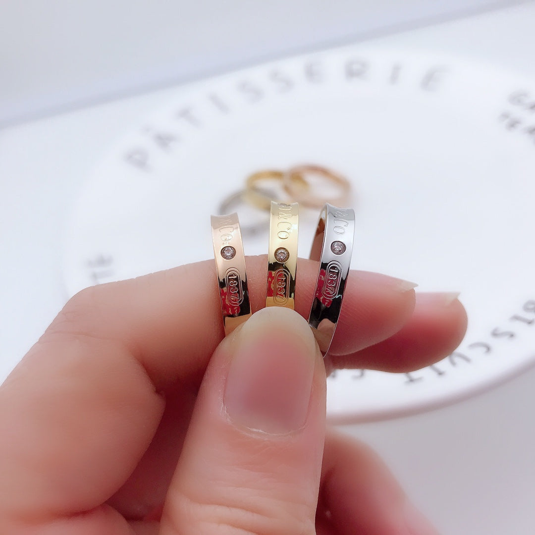 [Lume Jewelry]DOUBLE DIAMOND RING