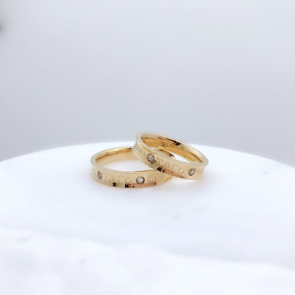 [Lume Jewelry]DOUBLE DIAMOND RING