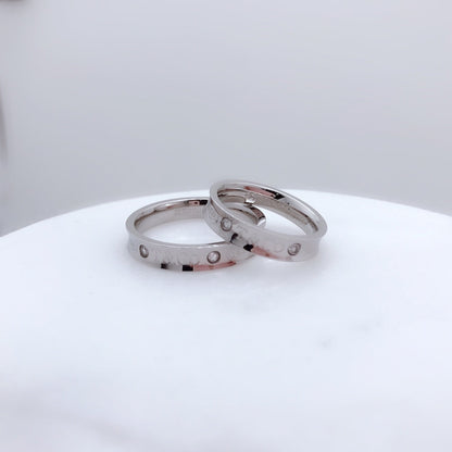 [Lume Jewelry]DOUBLE DIAMOND RING