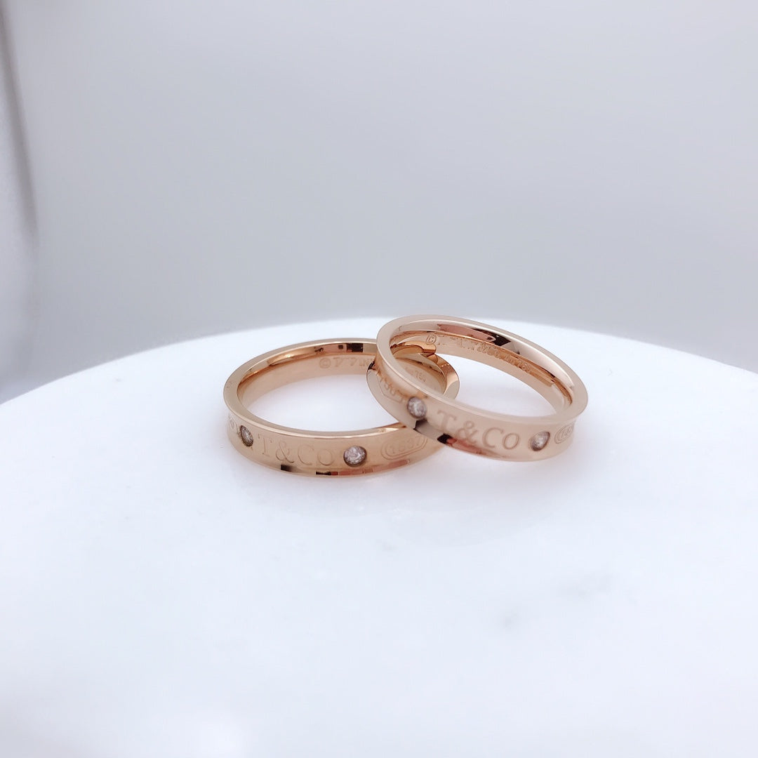[Lume Jewelry]DOUBLE DIAMOND RING