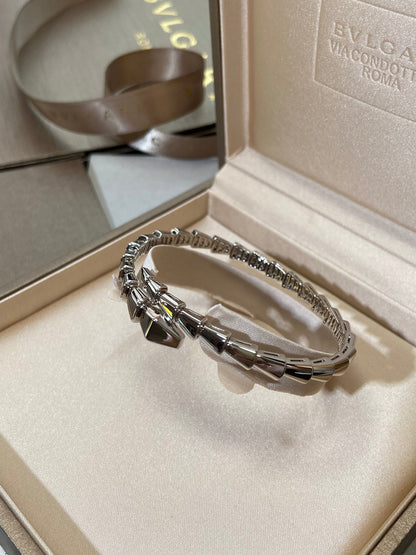 [Lume Jewelry]SERPENTI VIPER SILVER BRACELET
