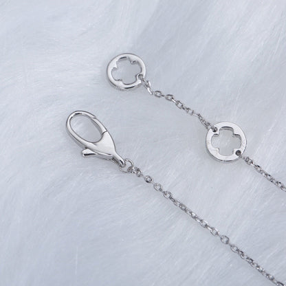 [Lume Jewelry]FIOREVER NECKLACE DIAMOND CENTER